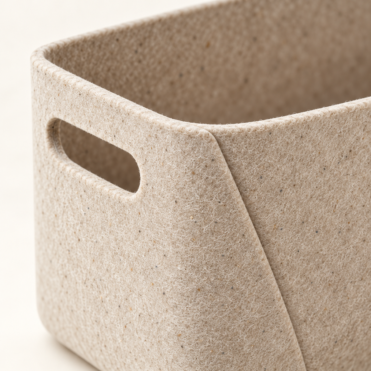 Fold Felt Basket — detail view