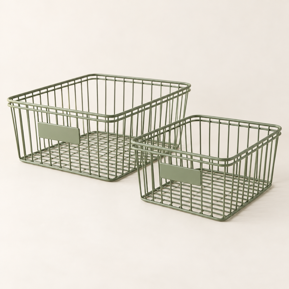 Nest Pantry Basket Pair