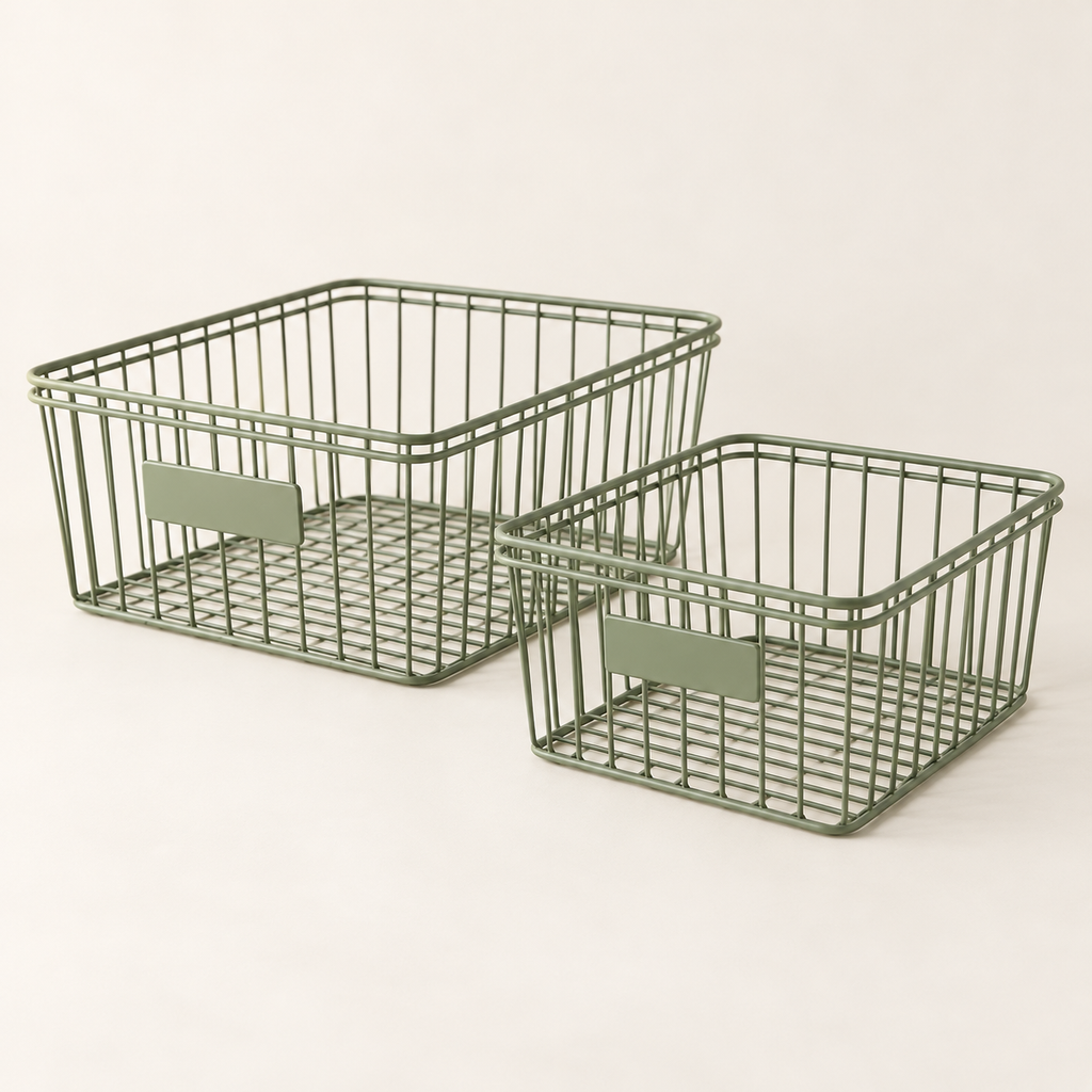 Nest Pantry Basket Pair — studio view