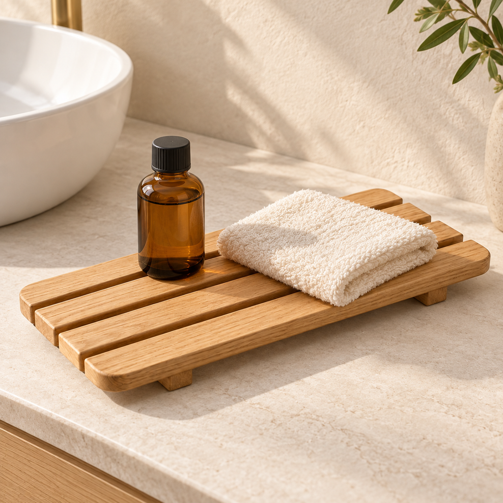 Tide Vanity Tray — styled room view